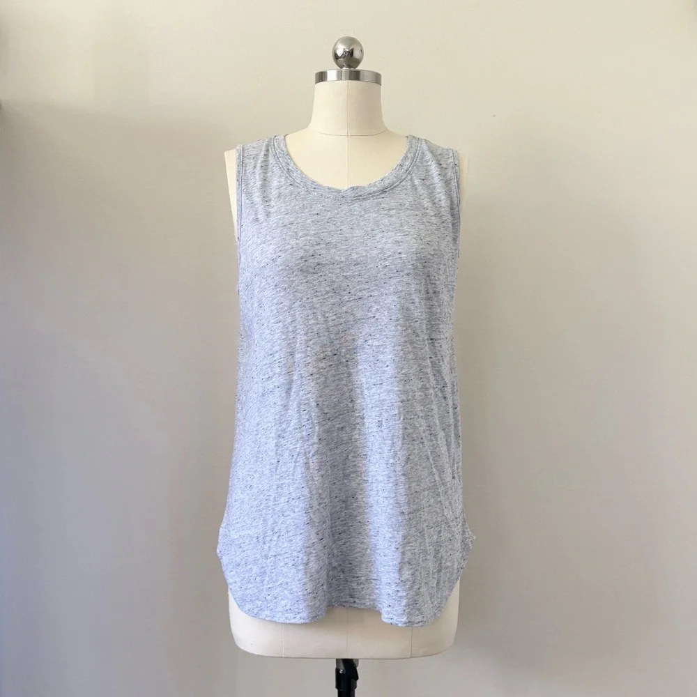 Cloth & Stone / Rounded Hem Marled Tank - Picture 2 of 5